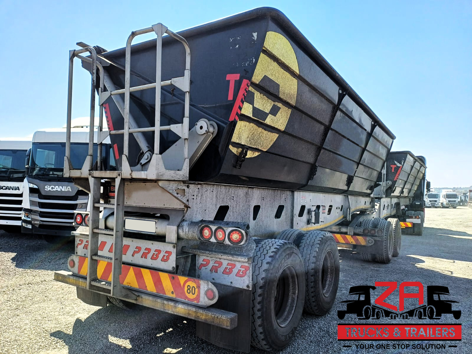 2022 PRBB 45 CUBE SIDE TIPPER TRAILER #53275